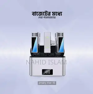 Jmary Mw-15 | Wireless Microphone Type-C | Dual Microphone