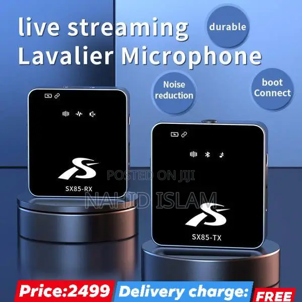 Sx85 Dual Wireless Microphone
