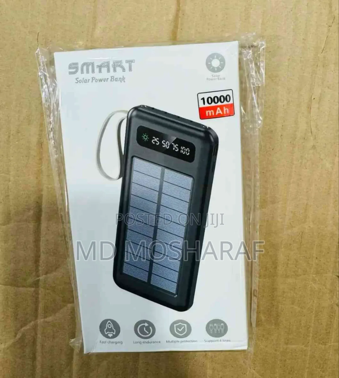 10000mah Smart Mini Solar Power Bank