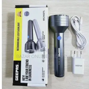 Photo - Geepas GFL-2432tl Rechargable Led Flashlight