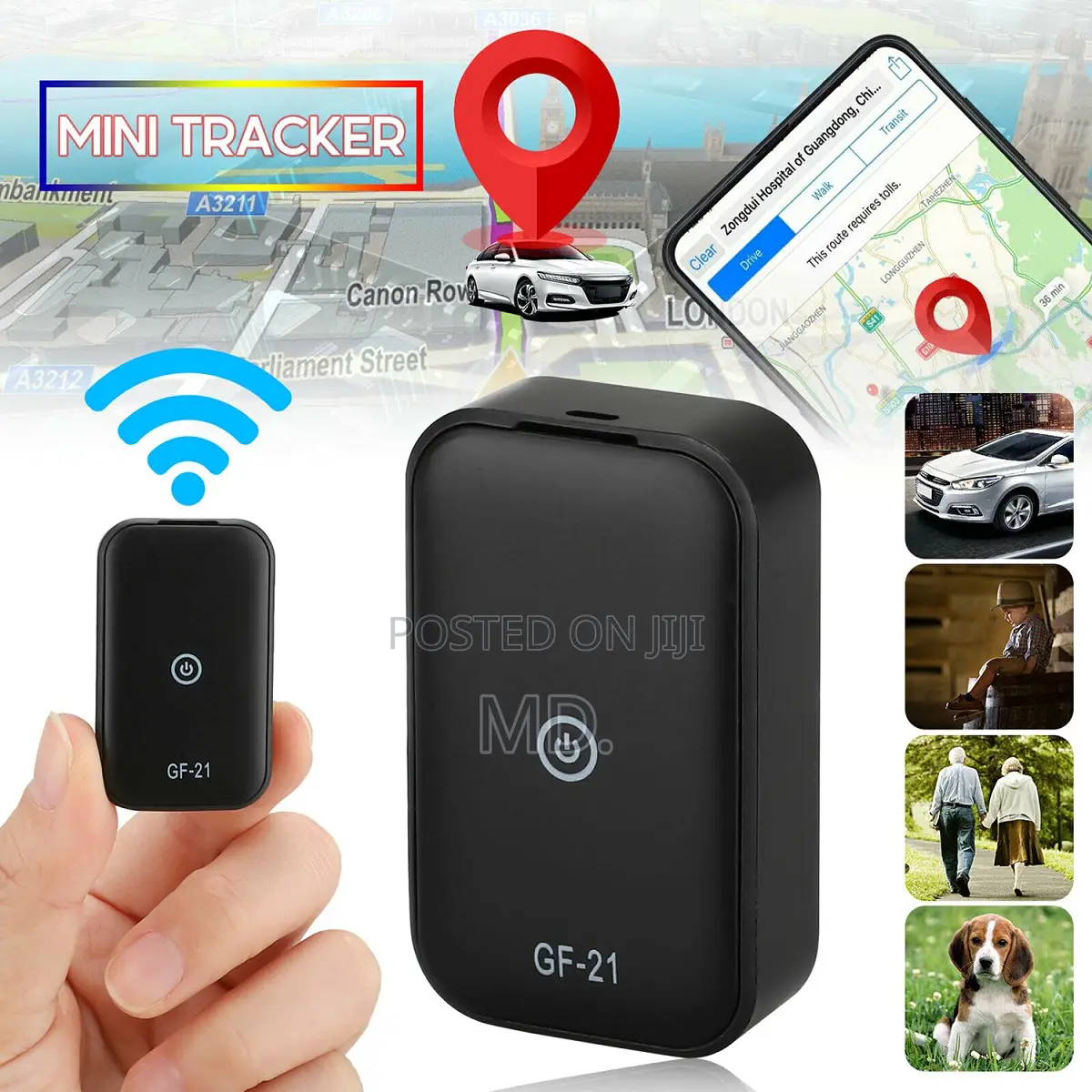 Gf21 GPS Tracker Car Tracker Voice Control Spy Devices