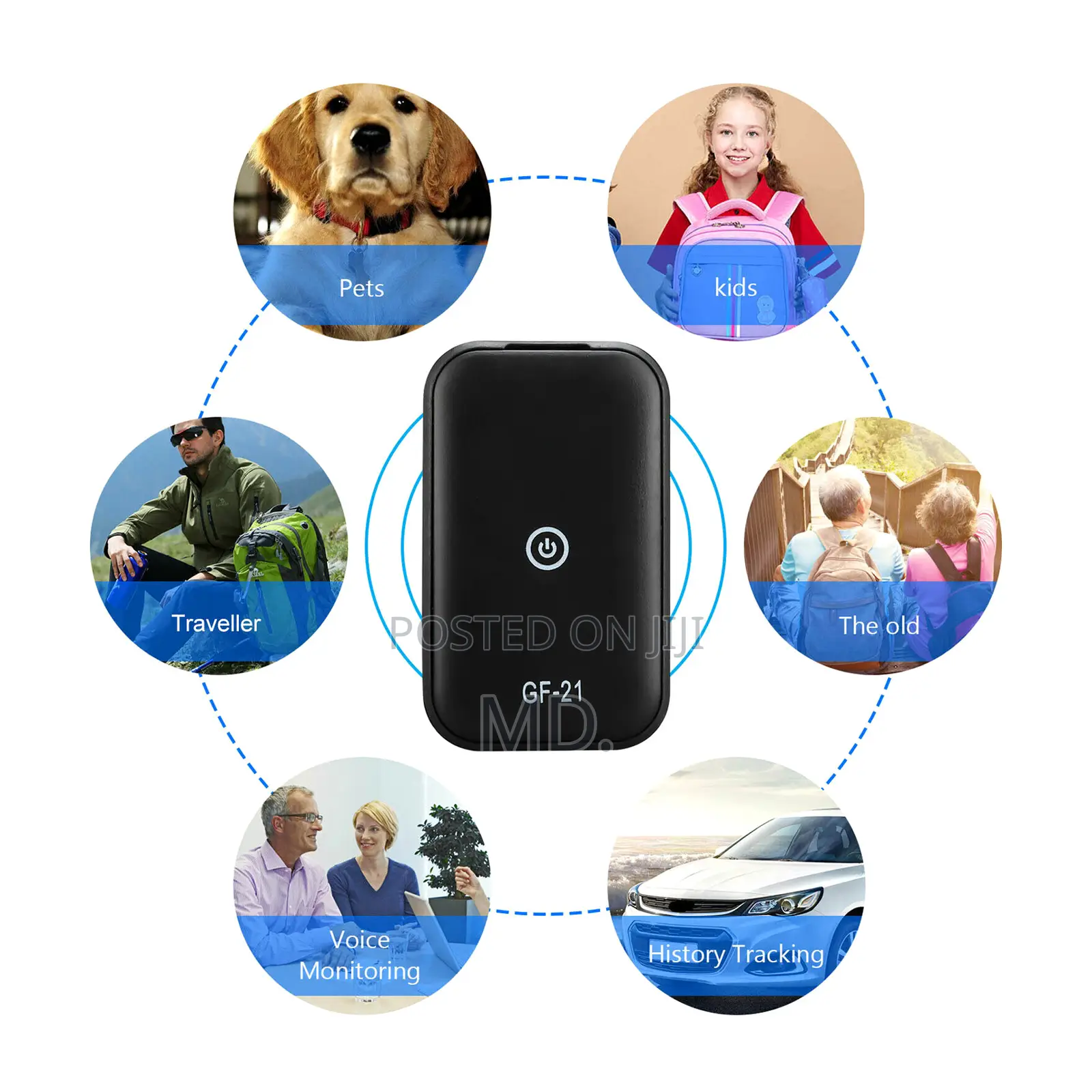 Gf21 GPS Tracker Car Tracker Voice Control Spy Devices