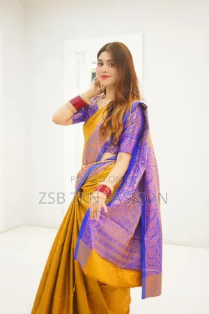 Kanjivara Katan Share With Blause PCS New Update Collection