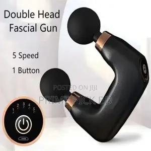 Photo - Double Head Mini Massage Gun for Deep Tissue Pain Relief