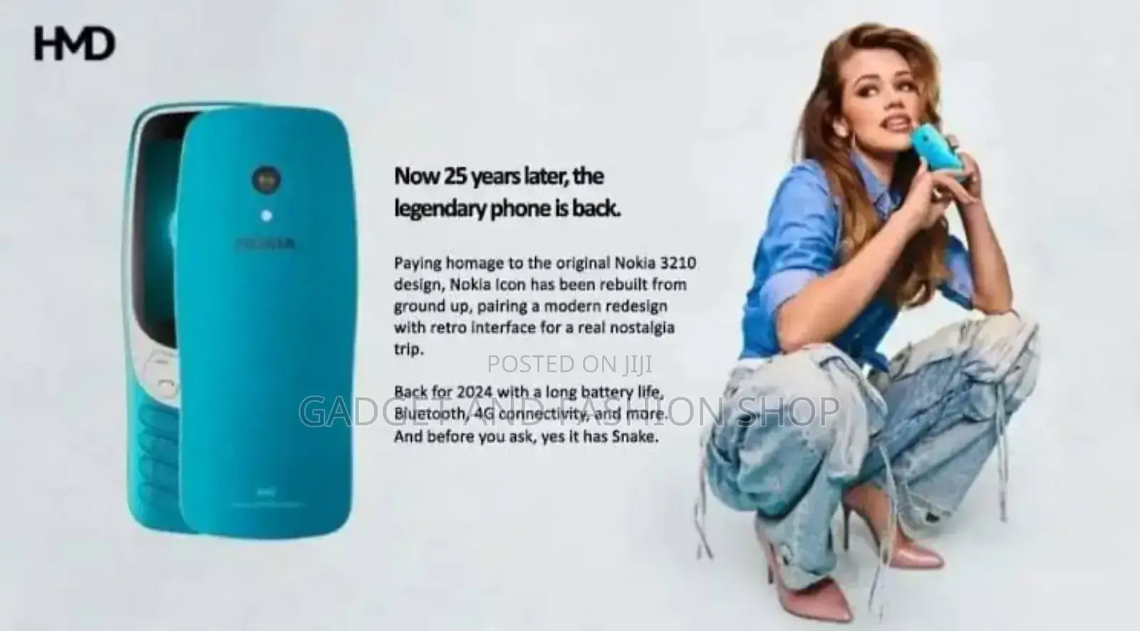 New Nokia 3210 Blue