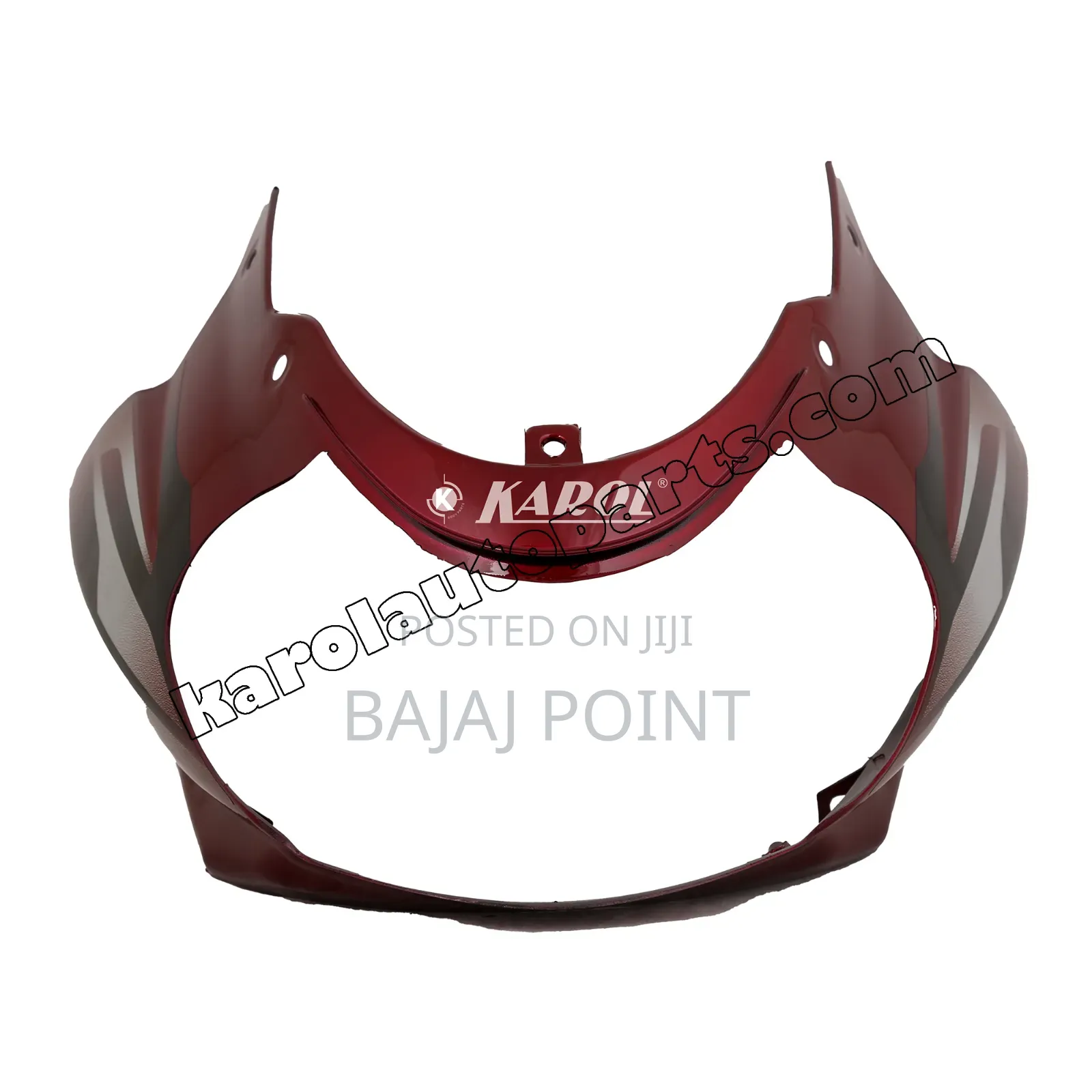 Bajaj Discover 125cc New Modelred and White Fairing
