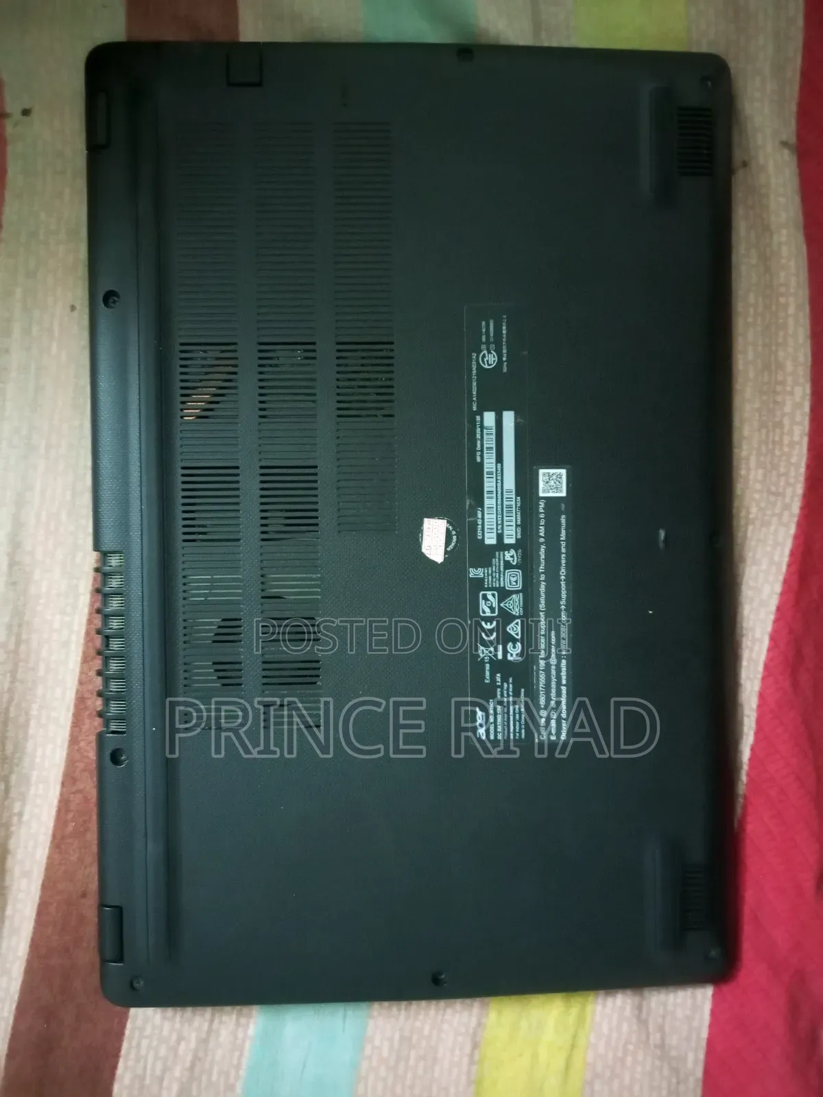 Laptop Acer 8GB Intel Core I5 HDD+SSD 256GB