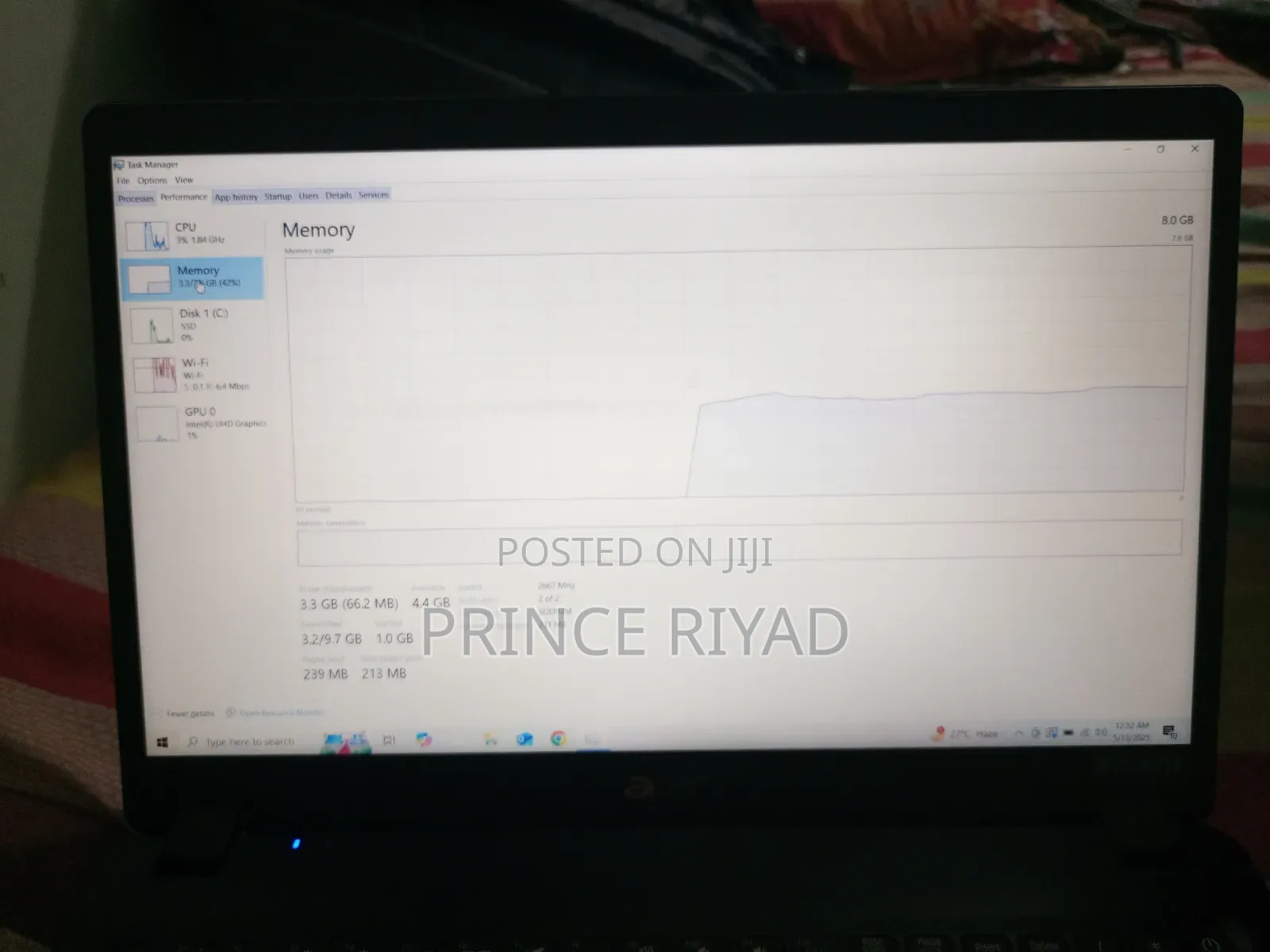 Laptop Acer 8GB Intel Core I5 HDD+SSD 256GB