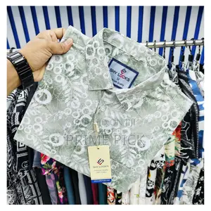 Photo - Pure Cotton Half Sleeve Printed Shirt for Men
