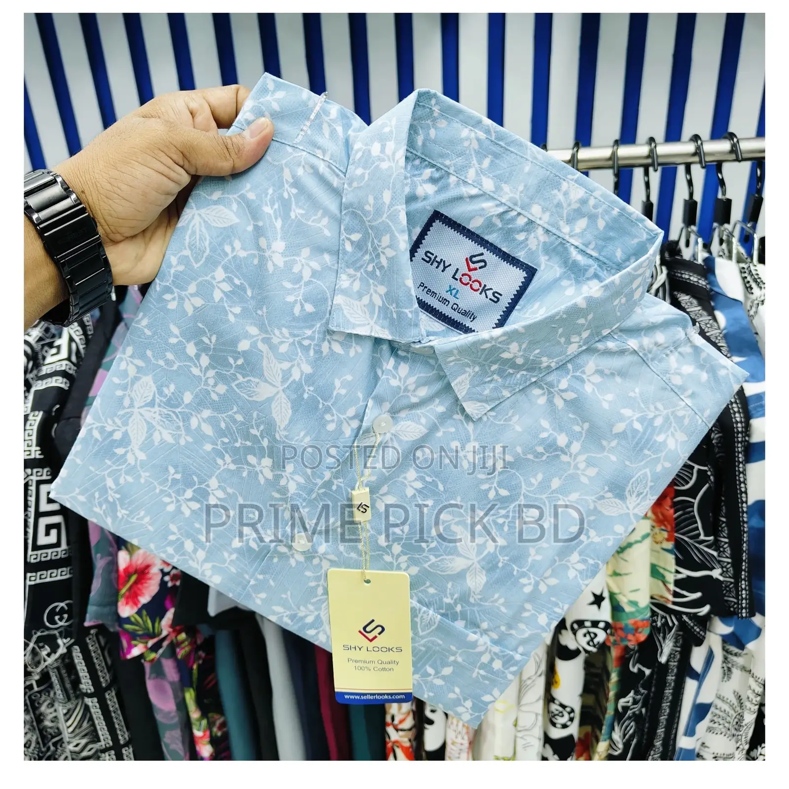 Pure Cotton Half Sleeve Printed Shirt for Men