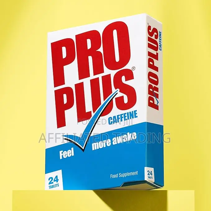 Pro Plus 24 Tablets - Caffeine Tablets Sugar Free Made in Uk