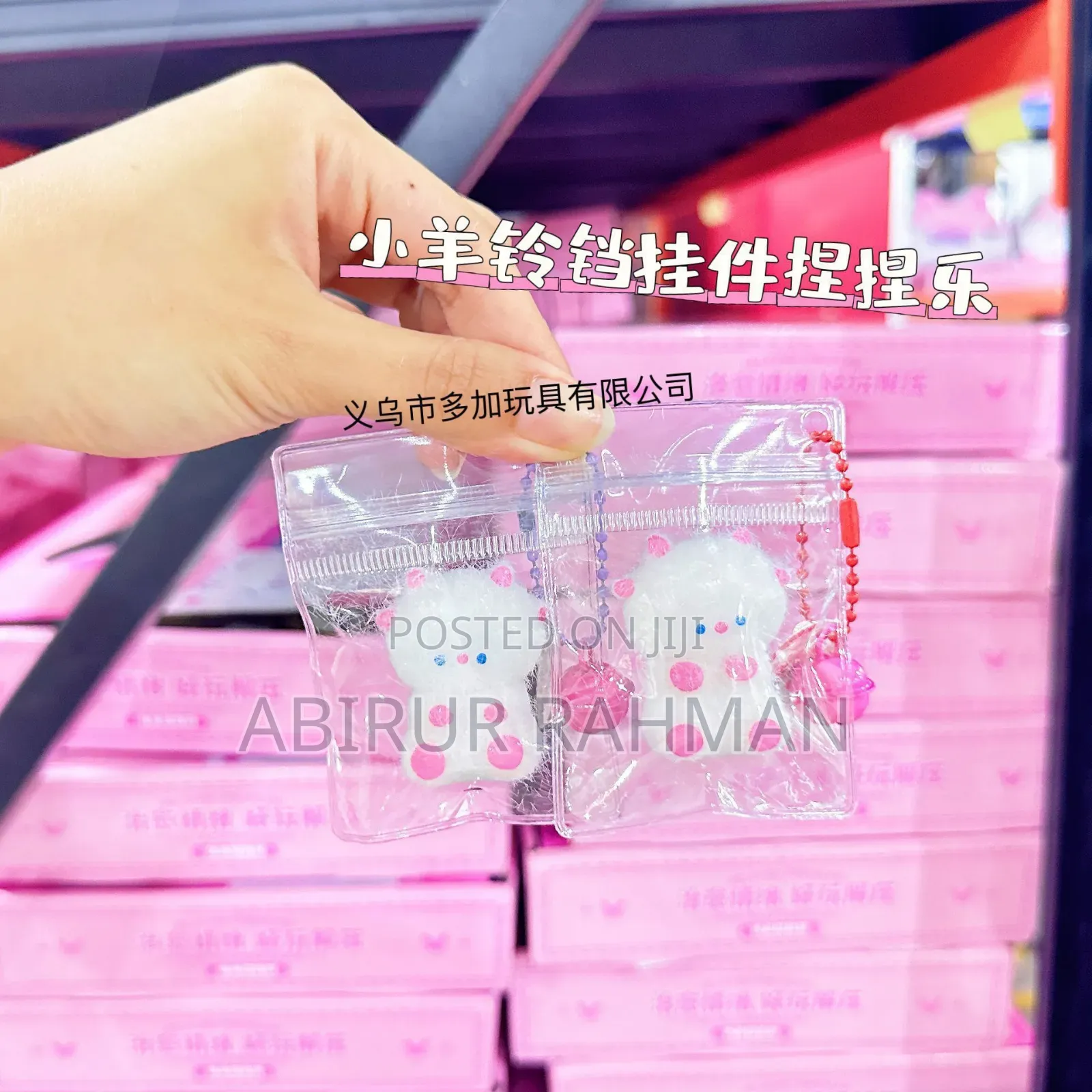 Pookie Squishy and Keyring