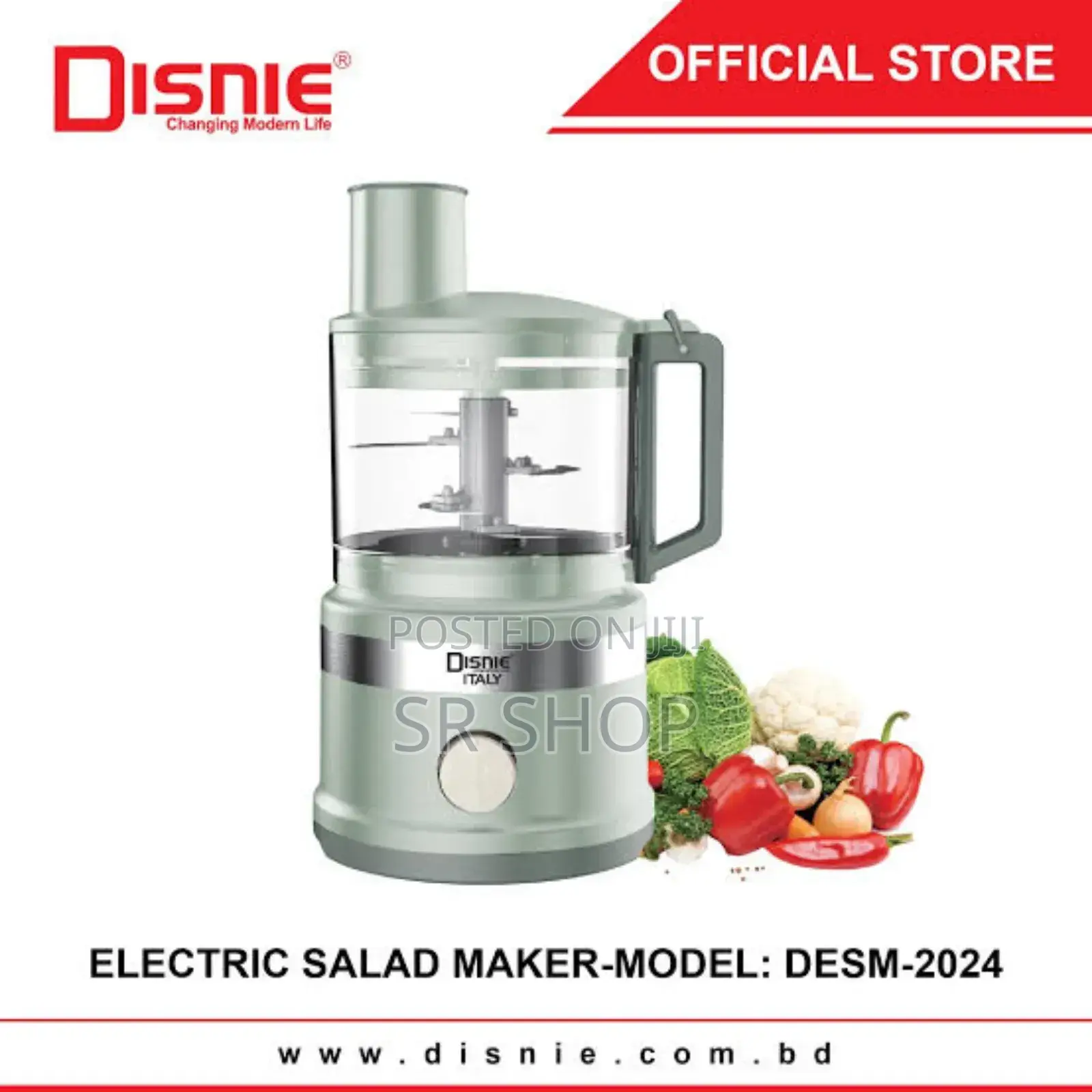 Disnie Desm-2025 Electric Food Processor