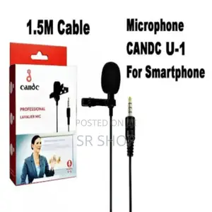 Photo - Candc U1 Microphone Proffessional Lavalier Microphone