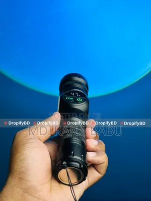 Gearup Flashlight 10w Cob + Led Torchlight