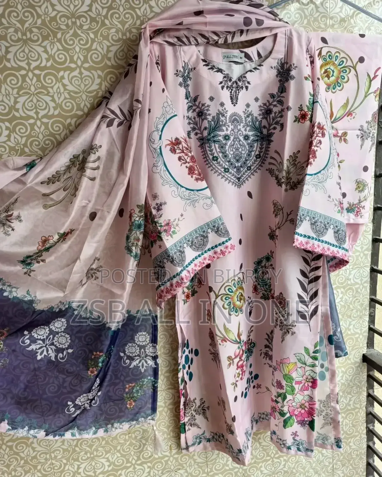 Digital Print Three Piece 2025 New Update