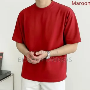 Solid Drop Shoulder Tshirt