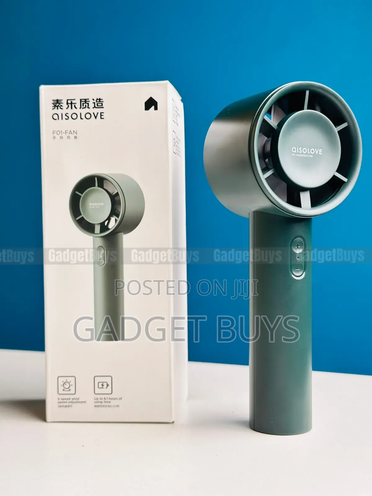 Xiaomi Aisolove F01 Turbo Handheld Fan – 2000mah Battery