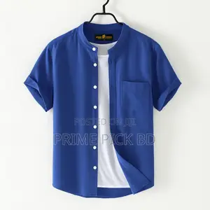 Fashionable Casual Half-Sleeve Shirt for Men