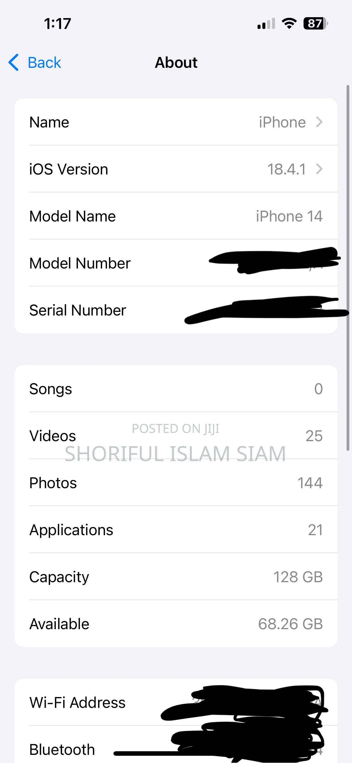 New Apple iPhone 14 128 GB