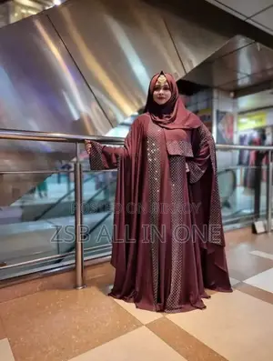 Abhaya Set With Hijab High Quality Borka.