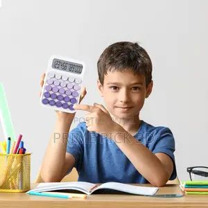 Desktop Calculator 12 Digit – Stylish Gradient Design