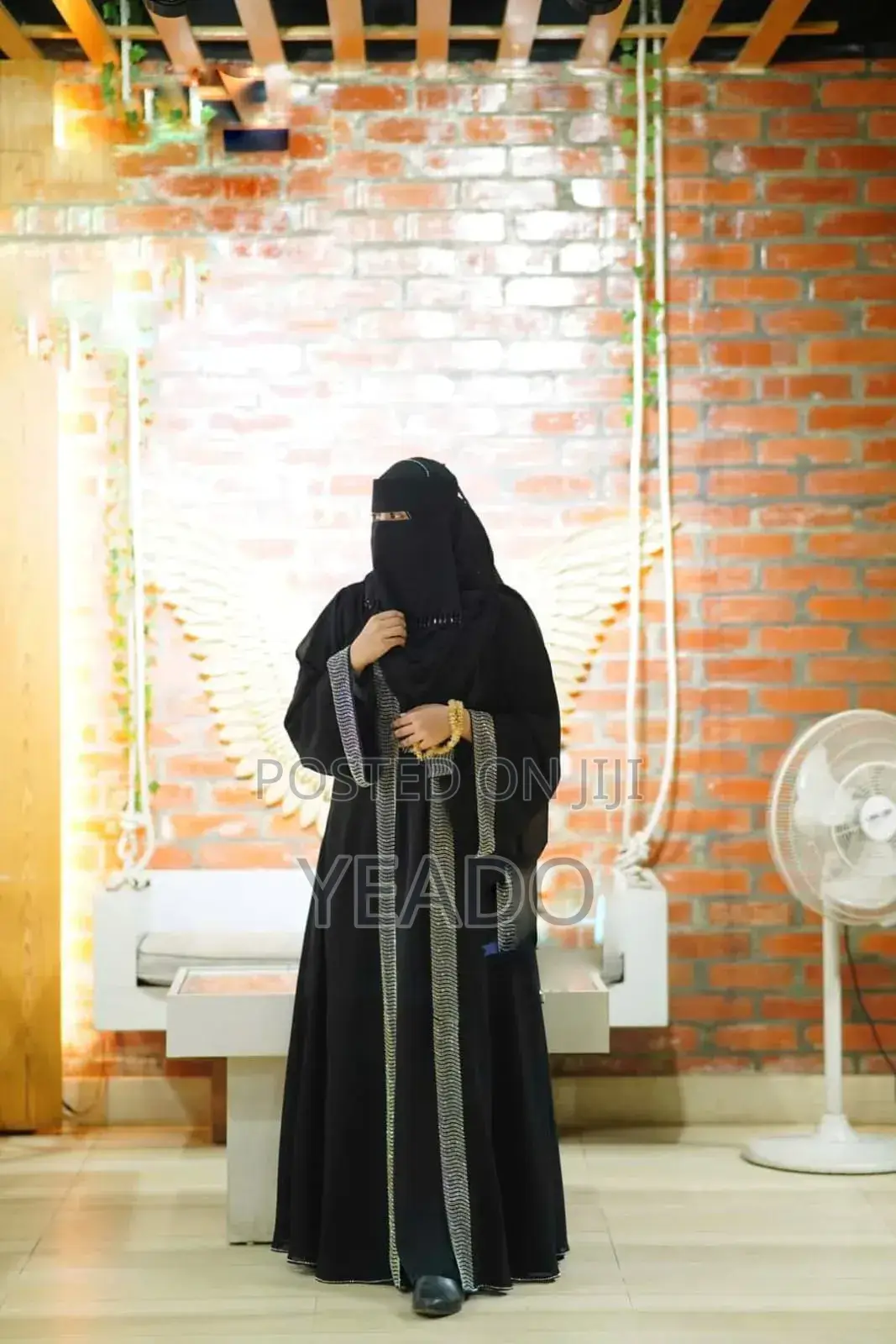 Stone Borka With Hijab