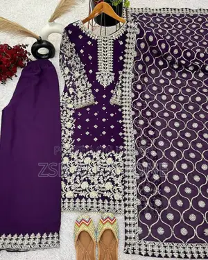 Georgette Three Piece New Update Collection