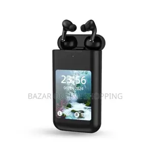 Earbuds and Power Bank With Multimedia Touch Screen