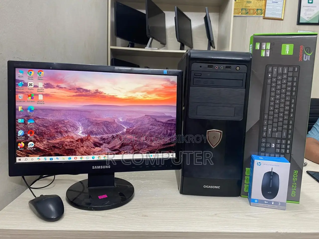 Desktop Computer 8GB Intel Core i5 SSD 256GB