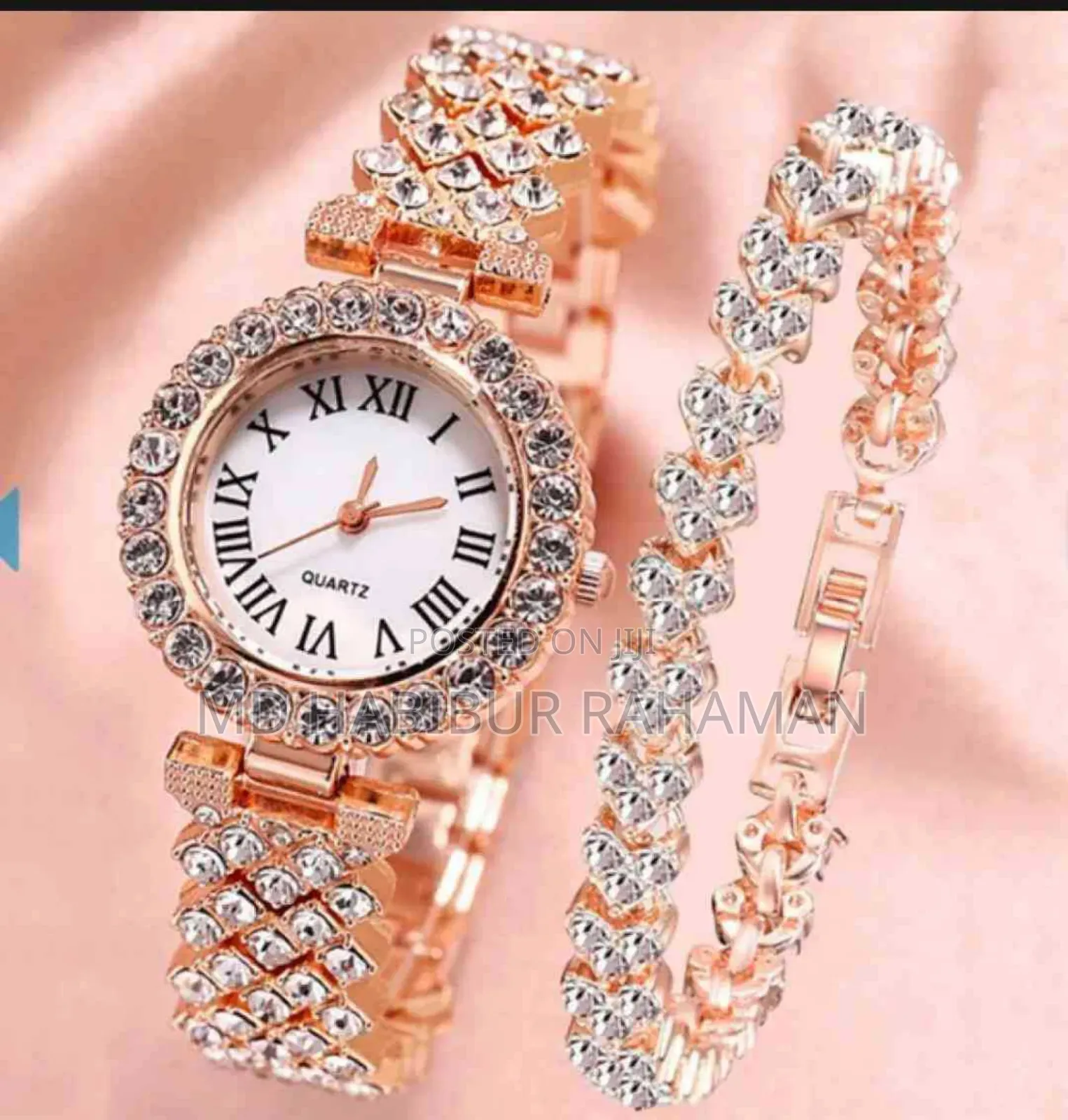 Ladis Watch With Brace Light