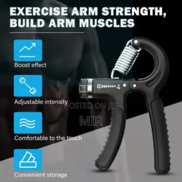 6-50kg Adjustable Heavy Grips Hand Gripper Gym Fitness
