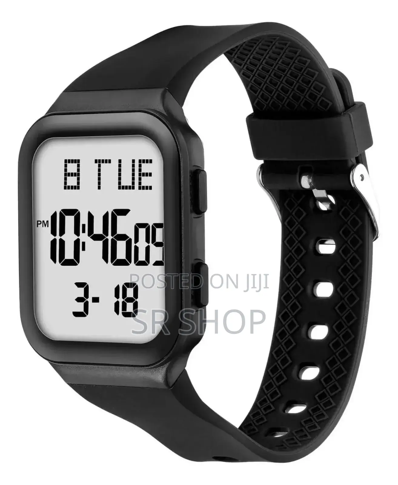 Reloj Digital Diray Unisex Dr2339l1 Negro