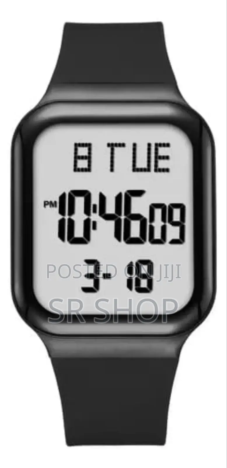 Reloj Digital Diray Unisex Dr2339l1 Negro