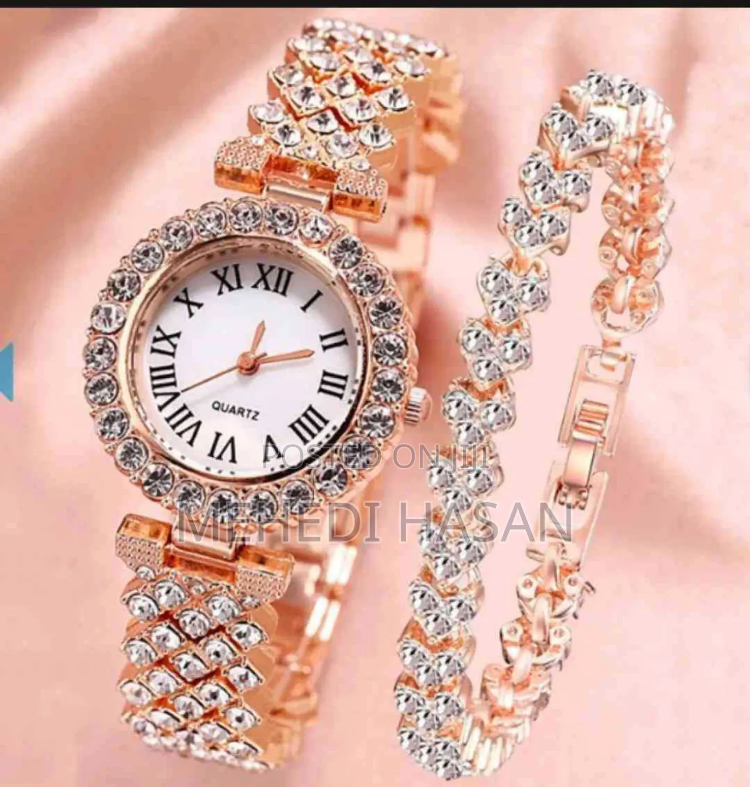 Ladis Watch With Brace Light 