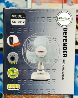 Photo - Rechargeable Fan 5 Hour Backup