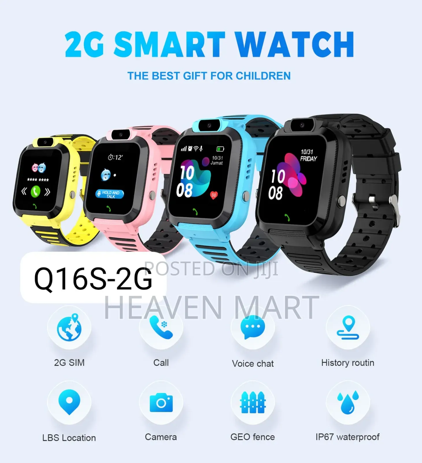 Q16s - 2g Kids Smart Watch