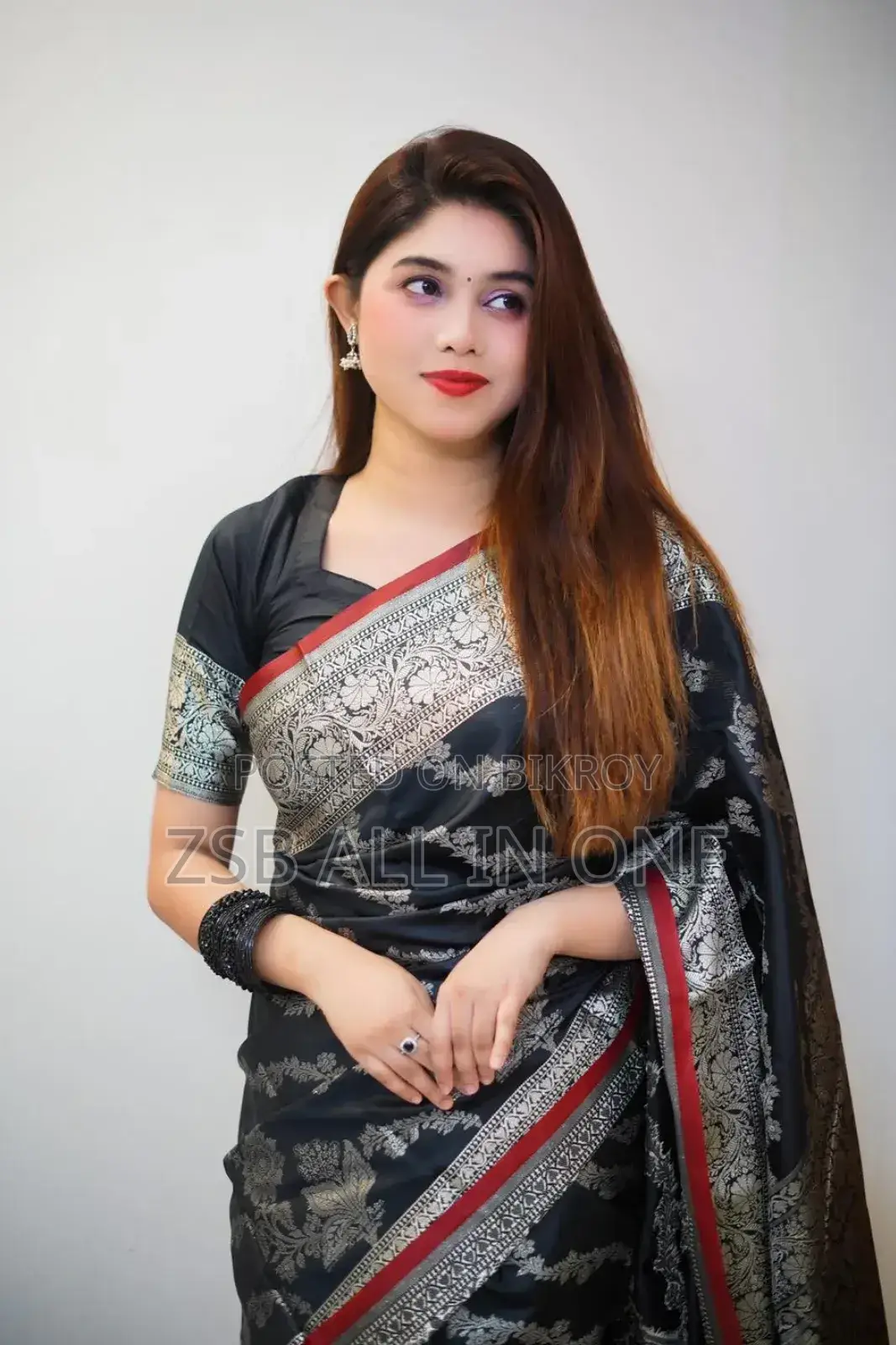ইন্ডিয়ান জড়ি কাতান শাড়ি ২০২৫