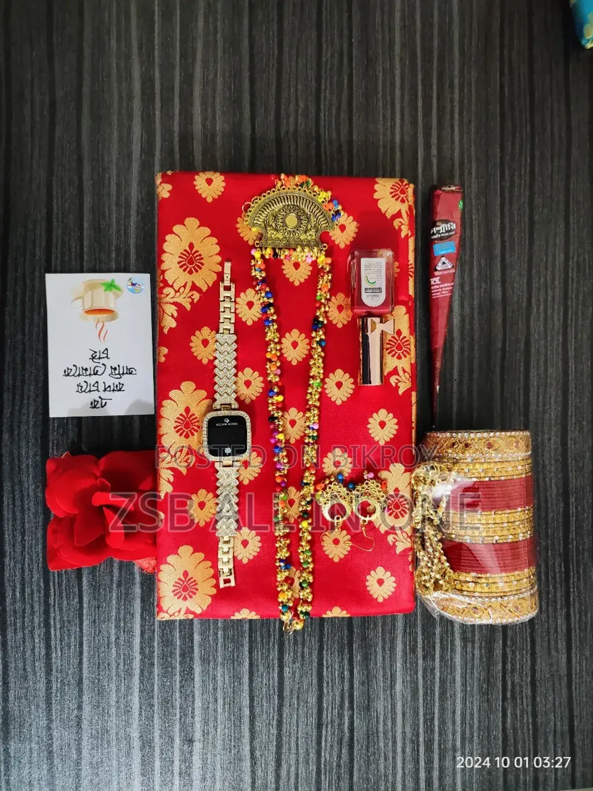 Attractive Saree Gift Comb Set 2025