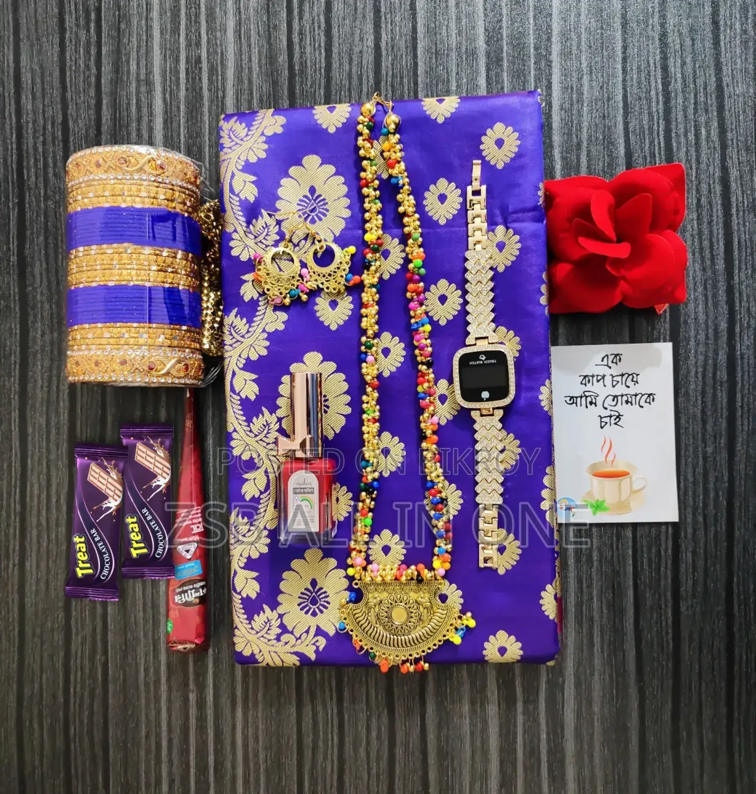 Attractive Saree Gift Comb Set 2025