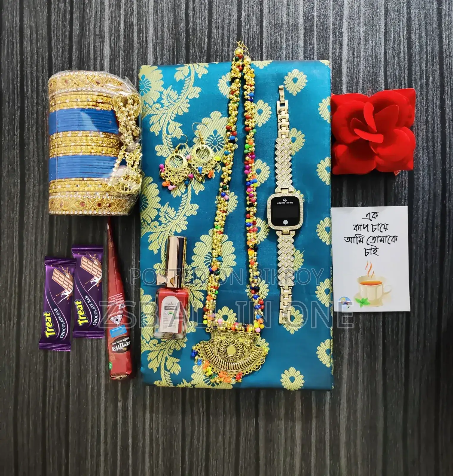 Attractive Saree Gift Comb Set 2025