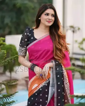 ডিজিটাল প্রিন্ট শাড়ি উইথ ব্লাউজ ২০২৫ আপডেট
