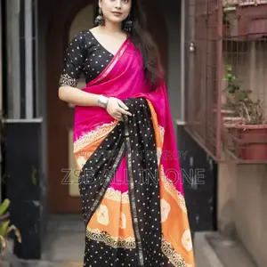 ডিজিটাল প্রিন্ট শাড়ি উইথ ব্লাউজ ২০২৫ আপডেট