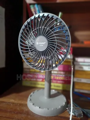Photo - Jysuper Rechargeable Multicolor Mini Table Fan - Jy-2218