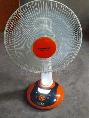 Photo - Kennede Kn-2932s Rechargeable Table Fan - 12 Inch