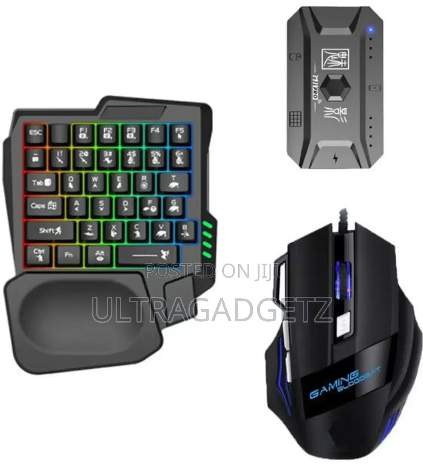 5 In 1 Mobile Game Combo Pack ( Phone Mouse Keyboard)