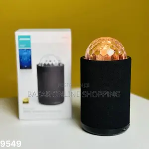 Portable Bluetooth Speaker With Ambient Light