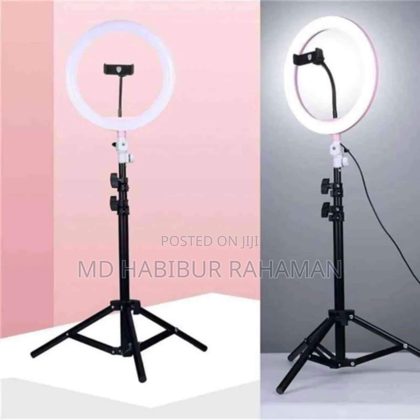 12 Ring Light With Tripod Stand Phone Holder
