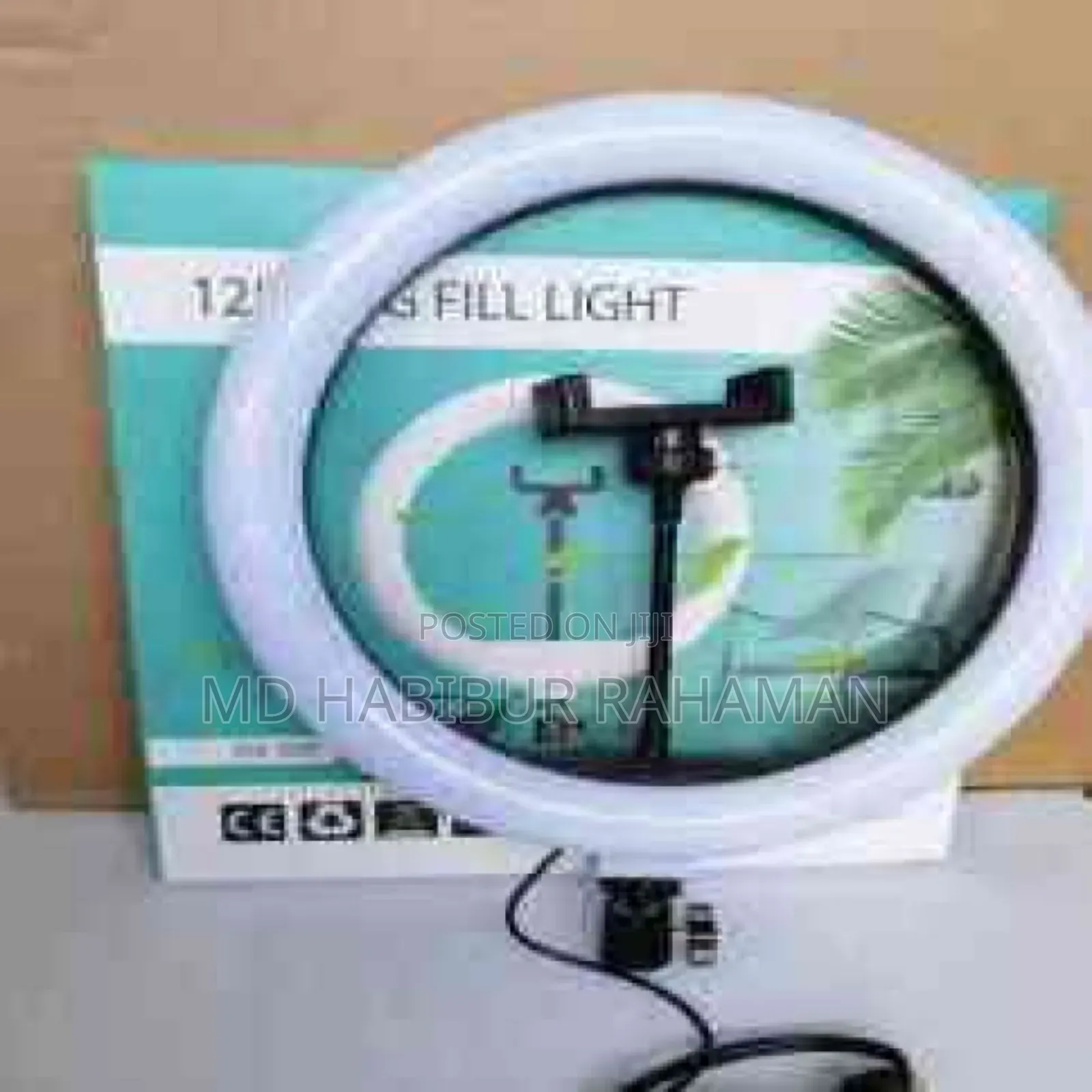 12 Ring Light With Tripod Stand Phone Holder