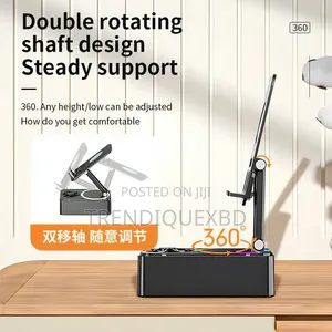 K-18 3-in-1v5.3 Rotary Bracket Wireless Microphone Speaker